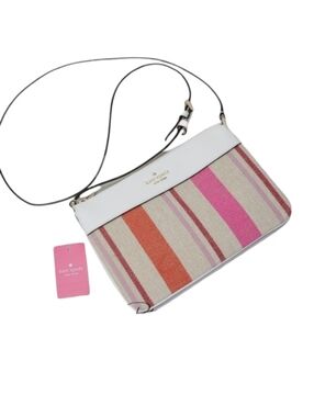 Kate Spade NY Leila Canvas Triple Gusset Crossbody